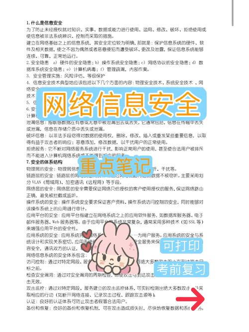 網(wǎng)絡(luò)信息安全重點(diǎn)復(fù)習(xí)筆記 網(wǎng)絡(luò)與信息安全軟件開發(fā)
